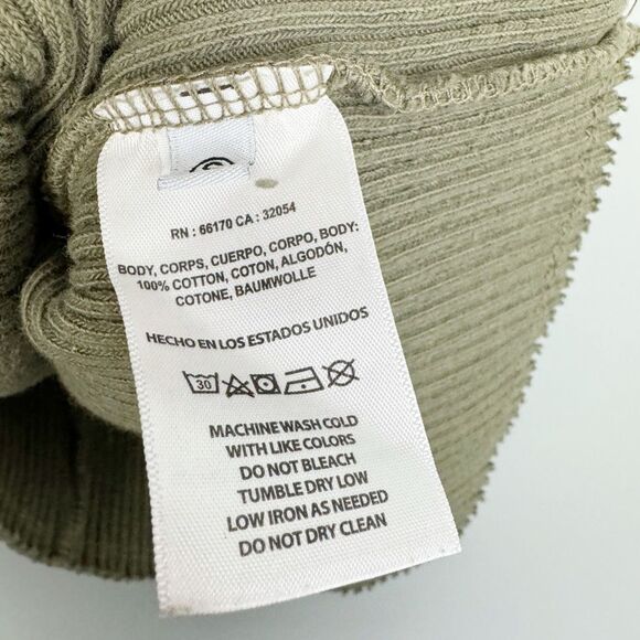 ANTHROPOLOGIE | T.LA Moss Green Ribbed Halter Neck Top NEW Women’s Size Small - Picture 10 of 11